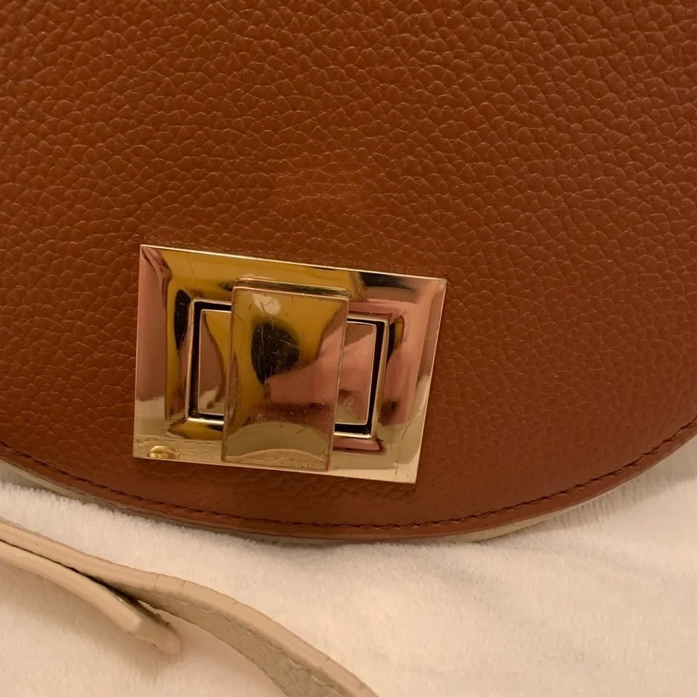 Steve Madden | Brown and Cream Cross Body Purse - Picture 2 of 10